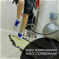 Com o tratamento adequado e exercícios apropriados para sua lesão, movimentar o corpo pode ser a melhor opção para quem sente dor! #fisioterapia #ahazou #saude #bemestar #sedentarismo