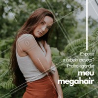 E aí, já agendou o horário para aplicar seu megahair? 😉 #megahair #cabelo #ahazou #cabeleireiro