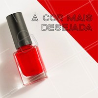 A cor vermelha é a favorita entre as mulheres quando se trata de esmaltes. E não é por menos! Ficamos mais poderosas do que já somos. #unhas #esmalte #ahazou #vermelho #manicure