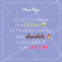 Lema de hoje! Que tal? 😍🍫 #chocolate #ahazou #doce #comida #brigadeiro #doceria #doces