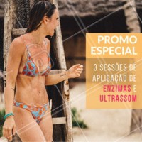 Venha ficar magra e linda para o verão! #esteticacorporal #ahazou #enzima #convite #agenda #promocao #verao