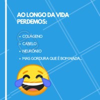 Hahahaha que tristeza! #gordura #esteticacorporal #ahazou #estetica
