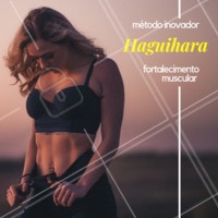 Quer ter um resultado incrível? O novo metódo Haguihara consegue fortalecer e aumentar o tônus muscular. Ideal para região do abdomên, glúteos, membros inferiores, membros superiores, interno de coxa e outros! Venha fazer uma avaliação. #esteticacorporal #ahazou #haguihara #corpoperfeito