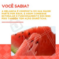 Acrescente em sua dieta a melancia. 🍉 #alimentacao #ahazou #saude #food #melancia #comerbem #vidasaudavel