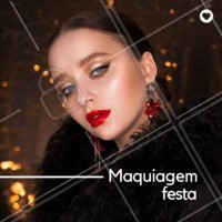 A dupla de delineador gatinho e batom vermelho sempre arrasa nas festas. Aposte na tendência! #maquiagem #ahazou #mak #festa #batomvermelho #delineador #beleza