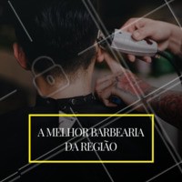 Somos a melhor barbearia da região. Venha dar um trato no visual com nossos profissionais. #barbearia #ahazou #barbeiro #melhordobairro