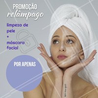 Corre pra aproveitar essa promoção por tempo limitado! #limpezadepele #ahazou #esteticafacial