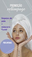 Corre pra aproveitar essa promoção por tempo limitado! #limpezadepele #ahazou #esteticafacial
