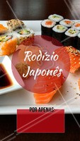 Venha conhecer nosso rodízio japonês. O melhor da região! #rodiziojapones #sushi #sashimi #ahazou #comidajaponesa #euamo #gastronomia