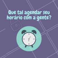 Não perca mais tempo! Agende seu horário e conheça nossos serviços. #agenda #horario #ahazou #secuide #eumeamo