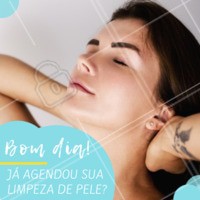 Bommm dia! Vamos agendar seu horário? #limpezadepele #ahazou #esteticafacial