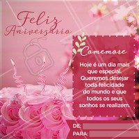 Feliz aniversário.
Estes são os nossos votos de alegria e felicidade para o seu dia ser ainda mais especial!
#ahazou #aniversario #bday #felizaniversario #ahazouniver
