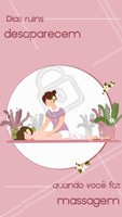 Bora dizer adeus pros dias ruins? 👋 #massagem #ahazou #massoterapia