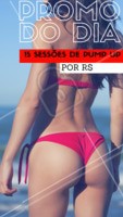 Aproveite o desconto do dia para ver fazer o tratamento estético Pump Up! Fique maravilhosa para o verão. #esteticacorporal #ahazou #pumpup #bundanalua #promocao