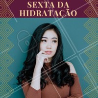 Aproveite nossos precinhos especiais de sexta e venha fazer sua hidratação! 💇 #hidratação #ahazoucabelo #cabelo