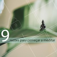 1. Diminui o estresse 2. Possibilita a cura mental e emocional 3. Melhora o humor 4. Aumenta a vibração energética 5. Melhora o sono 6. Melhora a criatividade 7. Aumenta a energia durante o dia 8. Aumenta o foco e a concentração 9. Diminui a ansiedade. E aí, já meditou hoje? #meditacao #energia #ahazou #ansiedade