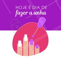 Agende já o seu horário pelo WhatsApp XX #manicure #pedicure #ahazou #ahazoumanicure #nails #unhas