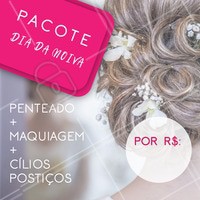 Aproveite a promoção agendar o seu horário. #noivas #ahazou #cuidados #promocao #bonita