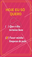 Hahaha bora agendar seu horário? #limpezadepele #ahazouestetica #esteticafacial