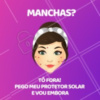 Hahahaha! Já aplicaram o protetor solar hoje? #protetorsolar #ahazouestetica #cuidadoscomapele #esteticafacial