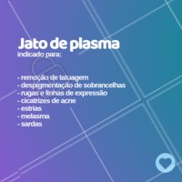 O jato de plasma é eficiente para tratar diversos problemas na pele. Qual questão você gostaria de tratar? #jatodeplasma #ahazouestetica #esteticafacial
