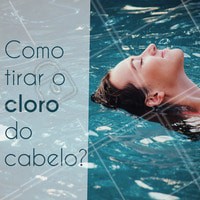 O cloro é um dos elementos essenciais para manter piscinas limpas, mas pode ser agressivo para o cabelo, deixando os fios claros esverdeados, ressecados e enfraquecidos com o tempo. Para renovar as células capilares após a exposição ao cloro você pode lavar os cabelos com shampoo antirresíduos ou marcas próprias para atletas de natação. Caso opte por uma solução mais em conta, pode fazer sua própria mistura caseira com de bicarbonato de sódio e água suficiente para formar uma pasta líquida. Massageando do couro cabeludo até as pontas. O bicarbonato vai ajudar a neutralizar o cloro e remover a cor esverdeada deixada por ele. O cabelo vai ficar ressecado depois do uso dessa pasta, por isso, use um condicionador hidratante em seguida!
#dica #ahazou #piscina #hidratacaocapilar #cuidadoscomoscabelos #hair