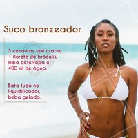 Ter uma pele bronzeada não é uma tarefa fácil. Pelo modo tradicional – ficar exposto ao sol por muitas horas - é difícil arranjar tempo livre. Mas há também maneiras caseiras de obter um bronzeamento natural sem sair do conforto do lar. O que acharam da receita?
#verao #ahazounoverao #marquinha #bronze #sucodetox