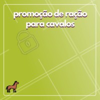 Aproveite o desconto na ração de cavalo! 🐎 #racao #ahazou #cavalo #promocao #desconto