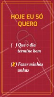 Hahaha bora agendar seu horário? #manicure #unha #ahazoumanicure