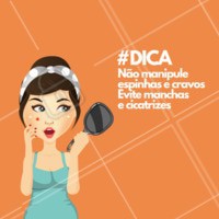 Agende já sua limpeza de pele e acabe com a acne de forma segura, sem deixar manchas e evitando o aparecimento de acne no futuro! #acne #ahazouestetica #esteticafacial