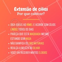 Depois dessas dicas é impossível não estar convencida! Agende o seu horário com a gente <3 #cilios #ahazou #beleza #mulheres #fioafio #extensaodecilios