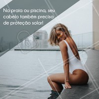O filtro solar para cabelos geralmente é encontrado nos leave-ins. Têm a função de proteger do sol, hidratar e selar, eles formam uma película em torno do fio, com a função de refletir a luz solar, impedindo que o raio extraia a umidade do cabelo e prejudique a sua haste. Para enfrentar o verão sem correr o risco de ter os cabelos danificados é recomendável investir na hidratação desde já. Hidrate o cabelo uma vez por semana e quando for expor os fios ao sol, use e abuse de produtos com filtro solar para cabelos; além disso, não deixe de usar chapéu ou boné.
#hidratacao #filtrosolar #verao #ahazou #summer