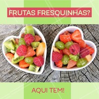 Aqui você encontra uma variedade enorme de frutas fresquinhas! #feira #frutaria #ahazou #alimentaçao