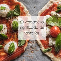 Fala que não foi só a gente que acordou com vontade de pizza hoje?!
#ahazou #pizza #tantofaz