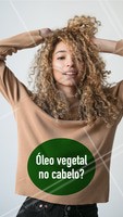 Ricos em vitaminas, lipídios e aminoácidos, os óleos vegetais ajudam na hidratação, umectação e crescimento dos fios, além de possuírem ação antioxidante e estimulante para o couro cabeludo. Os óleos de argan e o de abacate são os mais famosos! Invista neles. #cabelo #ahazou #oleo #ahazoucabelo #cuidados #tratamento #hidratacao