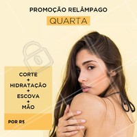 Aproveite o desconto para fazer o seu cabelo! #cabelo #ahazou #promocao #hair #combo #desconto