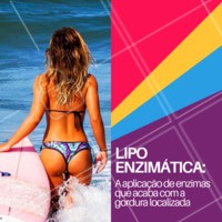 Esse método é o novo tratamento queridinho das nossas clientes. Agende a sua sessão e venha conhecer! #estetica #enzimas #lipoenzimatica #ahazou #esteticaahz