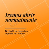 Agende seu horário! #feriado #ahazou #horario
