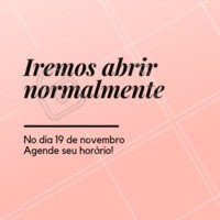 Organize a sua agenda para fazer os seus tratamentos! #feriado #ahazou #horario