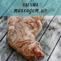 Agende já a sua sessão pelo WhatsApp XXXX #massagem #relaxar #ahazou #secuide