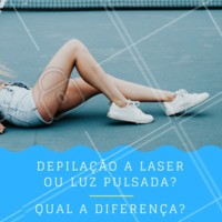 A luz intensa pulsada é feita com um aparelho que possui uma lâmpada flash de alta energia, ou seja, emite luz. Essa luz possibilita o tratamento de várias lesões causadas pelo fotoenvelhecimento, além de tratar rugas finas, rosácea. E pode ser usada, claro, para a depilação.
Na depilação a laser, o alvo é a melanina, substância responsável pela coloração do bulbo e da haste do pelo, causando dano térmico mínimo ao tecido adjacente. A depilação a laser costuma ser mais dolorosa, mas hoje em dia já existem aparelhos que apresentam níveis baixos de dor.
#depilacao #depilacaoalaser #ahazou #luzpulsada #fotodepilacao