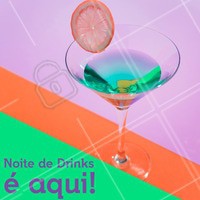 Quer tomar bons drinks? Temos diversas opções para você! Venha provar. #gastronomia #ahazou #drinks #bar #ahazoutaste #noite