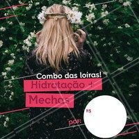 Cadê as loiras de plantão? Aproveitem esse promoção e venham ficar mais loiras e mais lindas! #cabelos #loiras #ahazou #ahazoucabelos #blondehair #promocao #cabeleireiro