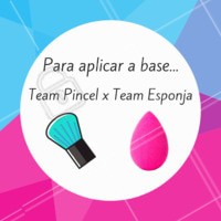 E aí, na hora de aplicar a base qual você prefere? Coloca aqui nos comentários! 😉 #base #ahazoumake #pincel #esponja #makeup #maquiagem