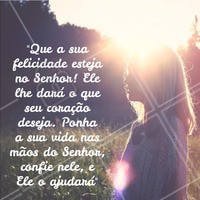 Tenha fé que Ele está sempre no comando. #motivacional #ahazou #frases