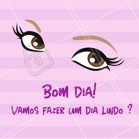 Quem faz um dia lindo somos nós! #cilios #ahazousobrancelha #extensaodecilios #alongamentodecilios