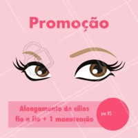 Que tal aproveitar essa promoção incrível pra colocar seu cílios? Vem ficar linda! #alongamentodecilios #ahazou #extensaodecilios