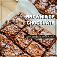 Aproveite para fazer o seu pedido! #gastronomia #ahazou #brownie #ahazoutaste #doces