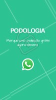 Fazemos tratamento de podologia. Venha conhecer. #manicure #ahazou #podologia #pes