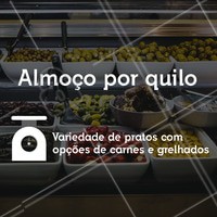 Aproveite para comer e pagar pouco! Venha provar o nosso quilo. #restaurante #quilo #ahazou #comida #ahazoutaste